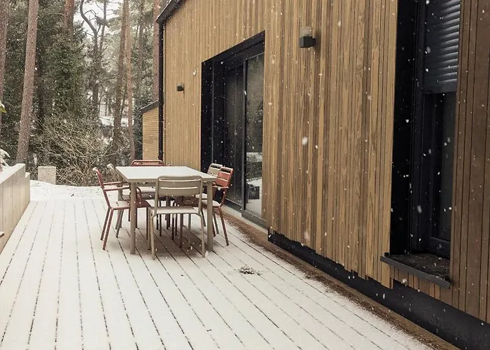 펜션 Waldvilla Haus Gustav Am Ostseestrand *